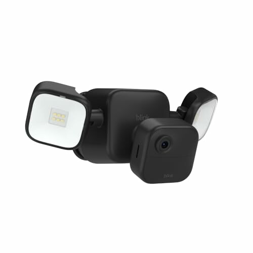 Blink outdoor camera system with floodlights.