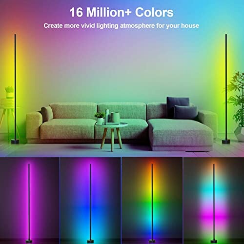 Smart RGB LED Corner Lamp