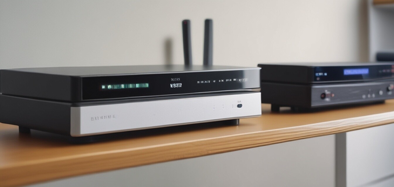 Display of routers for smart home networking